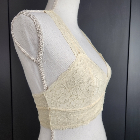 INTIMATELY Free People Off White Bralette Size Small - Picture 2 of 8